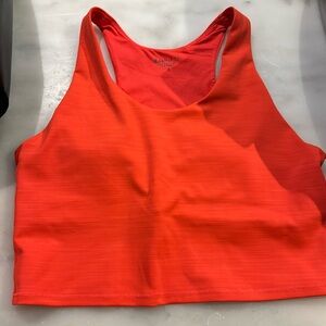 Athlete sports crop top